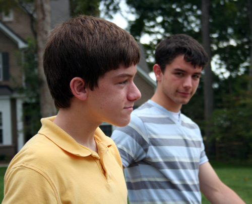 James and Philip take a walk.jpg