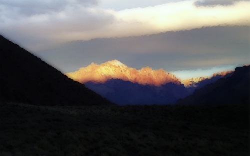 Up in the Argentine Andes