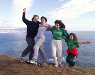 The dunes in front of our house Viña del Mar