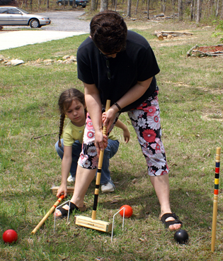 Croquet on Lookout Mountain