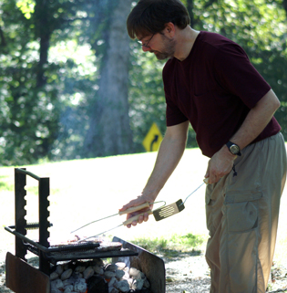 Cookout: on our way to Washington University