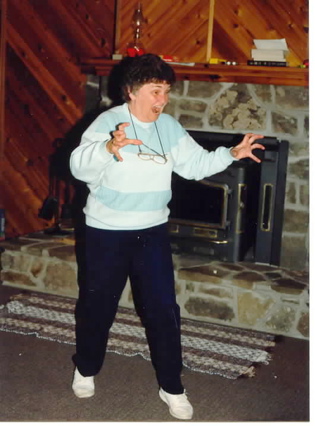 Mom at family reunion: Canaan Valley