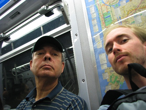 Uncle Woody and Micah had a lot of fun determining how to get to each of the places we visited.