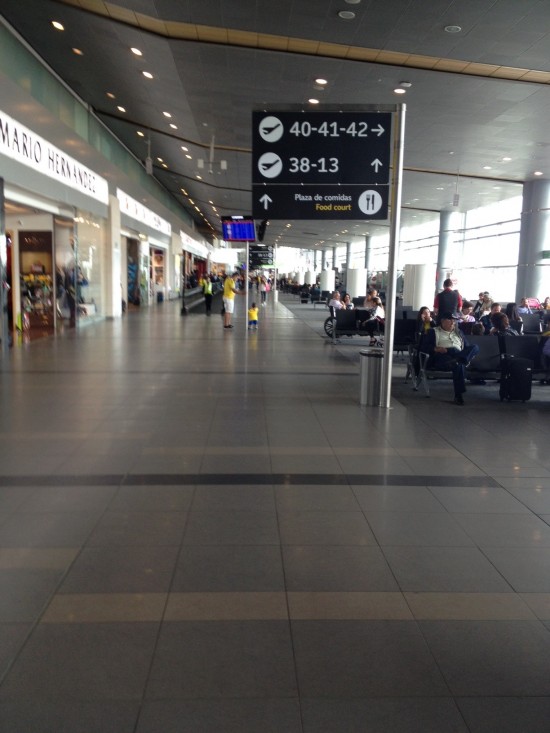 Bogotá Airport Gate Area