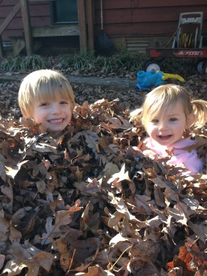 These are the kids that live upstairs above my basement apartment, and whom I babysit regularly. They are so much fun!