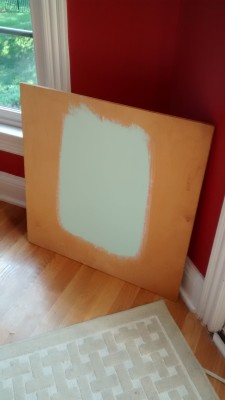 A test board to make sure we could really paint Tom Bombadil.