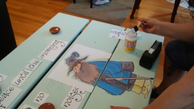 Time to Mod Podge bigger Tom Bombadil. This is the real deal.