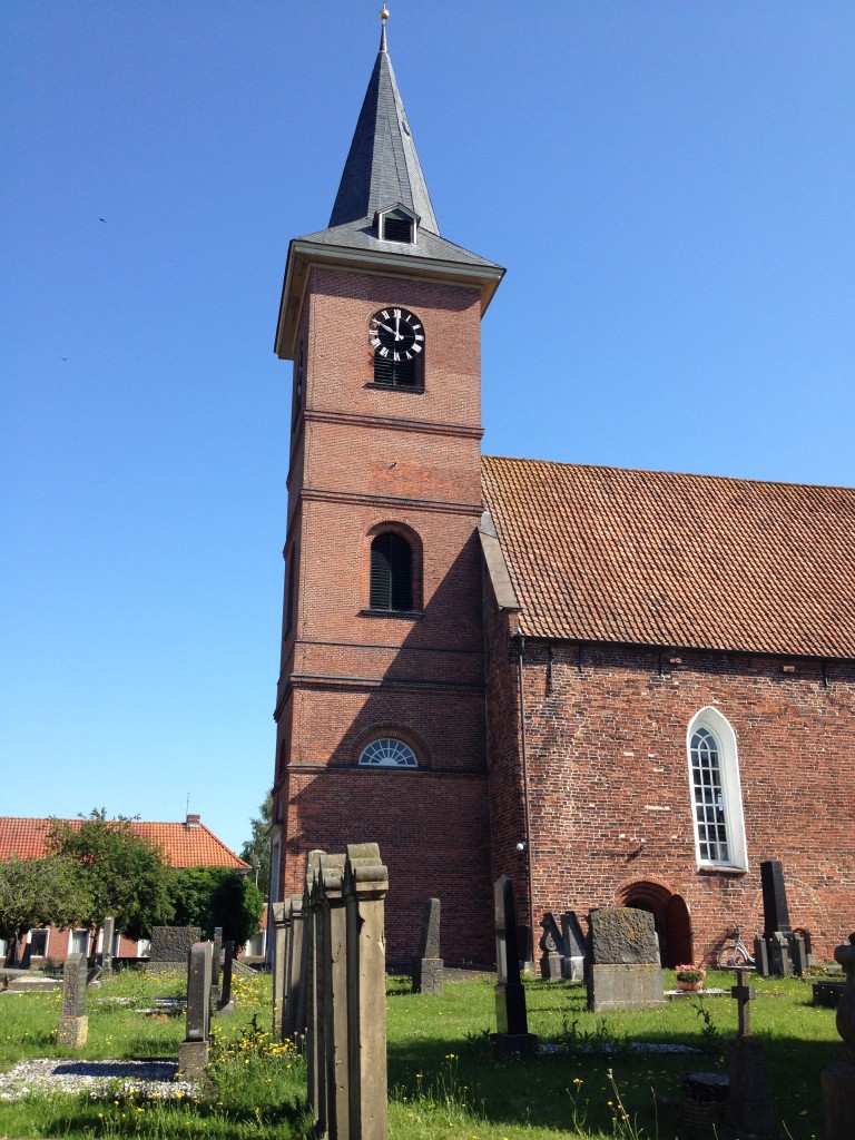 First thing we did was follow the church bells to this church, which we later discovered was where Thije had been baptized.