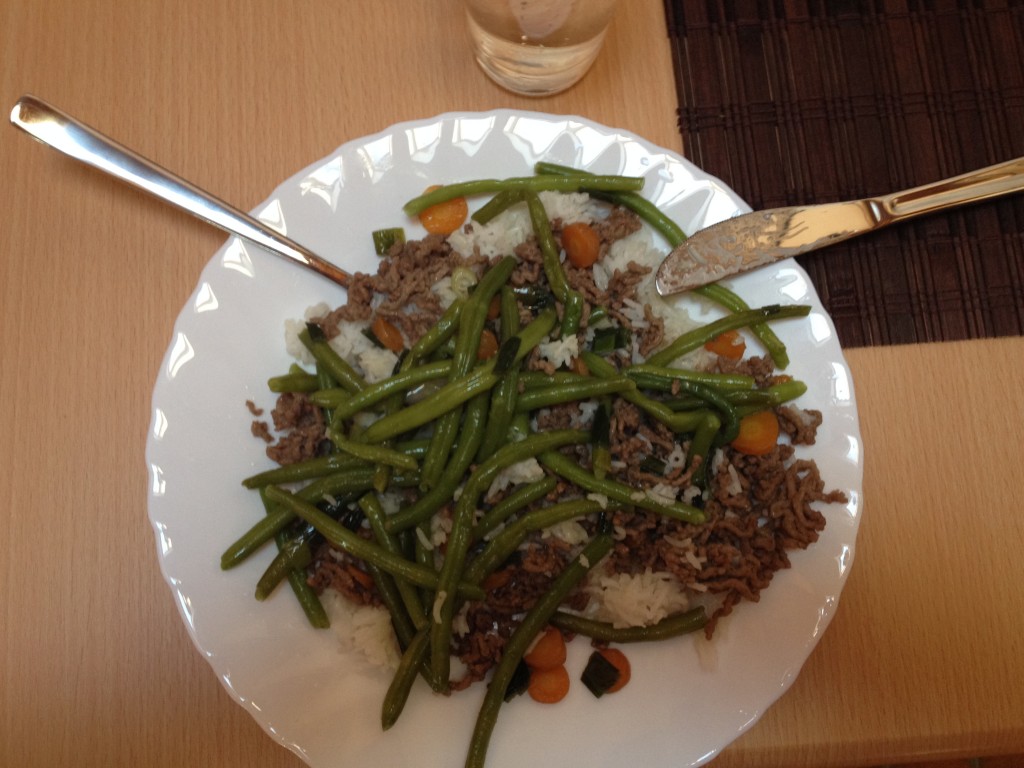 We got back to the house we were staying (called Sonnenwinkel) and had a yummy home cooked meal :grin: