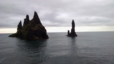 Basalt columns in Vík