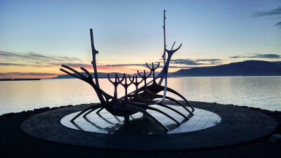 The Sun Voyager (downtown Reykjavík)