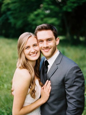 James and I wedding photo